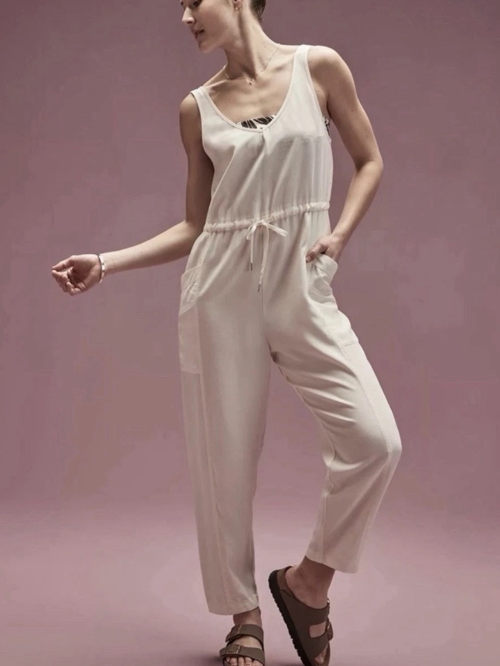 Calia  jumpsuit relaxed sleeveless romper